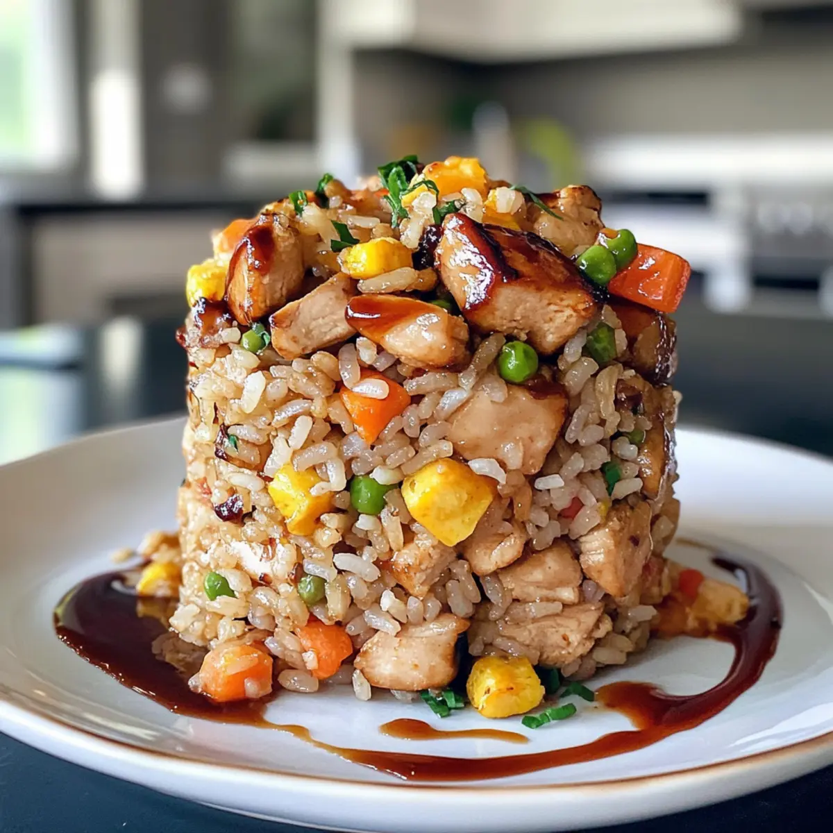 Savory Ultimate Japanese BBQ Chicken Fried Rice Extravaganza Recipe Guide