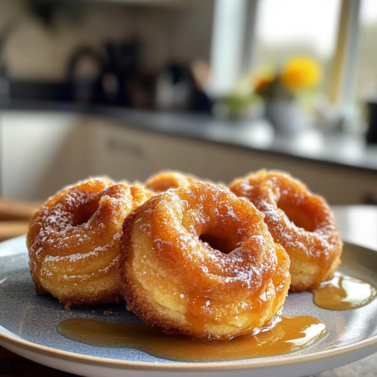 Easy Quick Cinnamon Sugar Cruffins