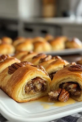 Buttery Easy Crescent Rolls with Pecan Filling