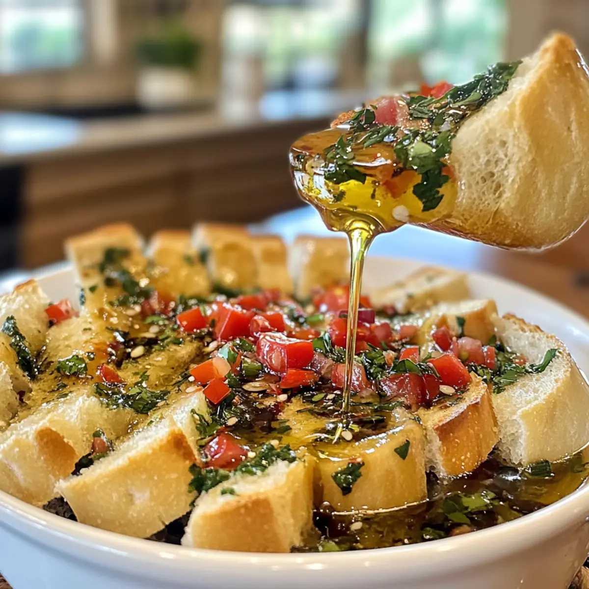 Delectable Loaded Bread Dipping Oil Recipe for Flavorful Appetizers