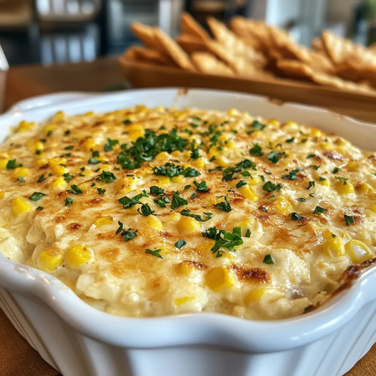 Deliciously Easy Creamy Corn Dip