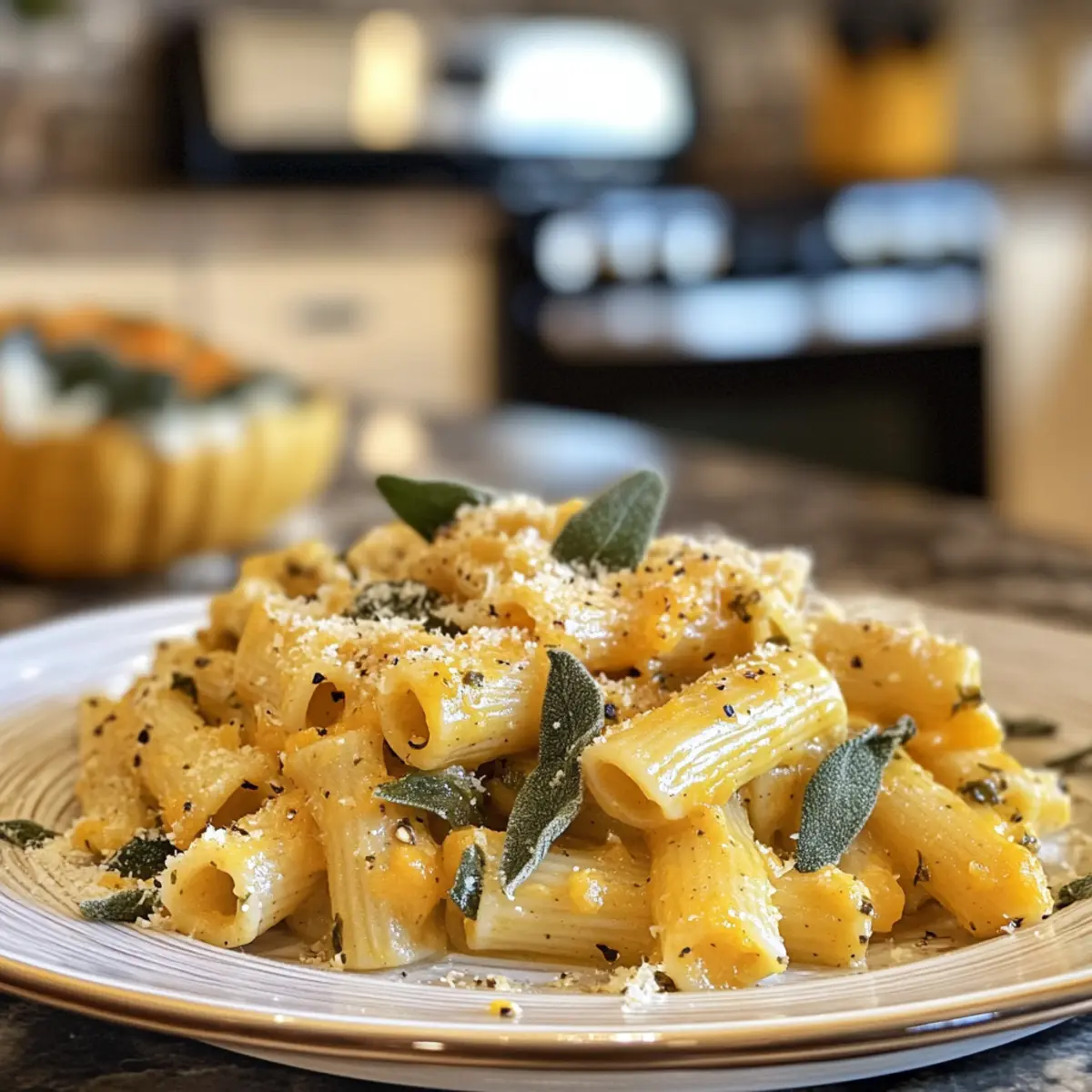 Easy Delicious Butternut Squash & Sage Pasta