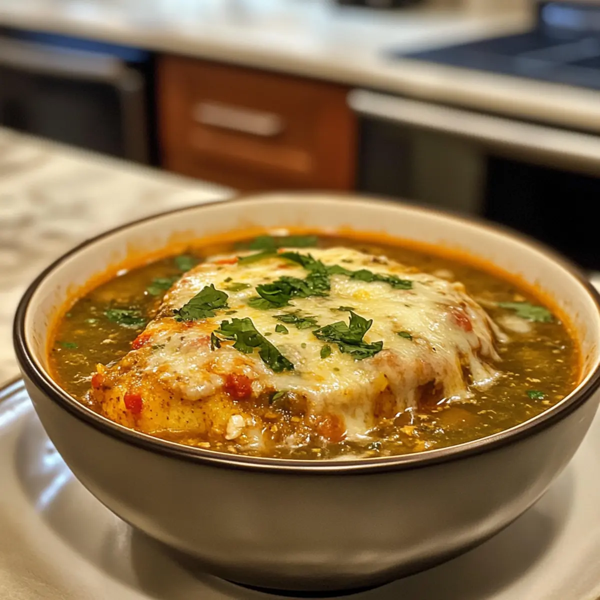 Hearty Delicious Chile Relleno Soup