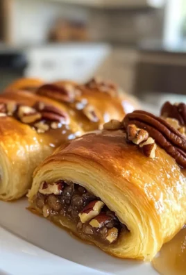 Decadent Buttery Crescent Rolls with Pecan Filling