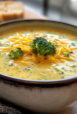 Creamy One-Pot Healthy Broccoli Cheddar Soup