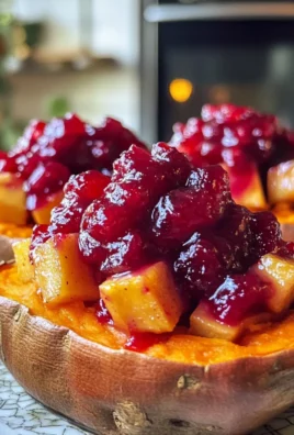 Irresistible Cranberry Apple Twice-Baked Sweet Potatoes
