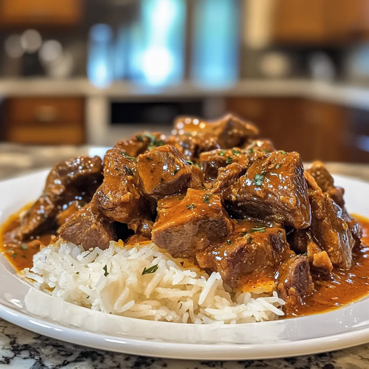 Delicious Easy Lamb Over Rice