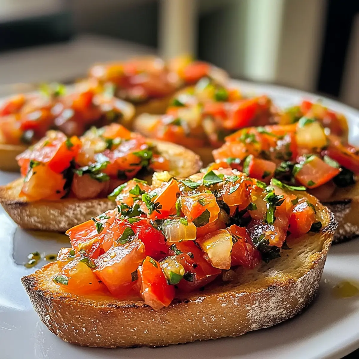 Easy Flavorful Oven-Roasted Tomato Bruschetta Recipe for Perfect Appetizers