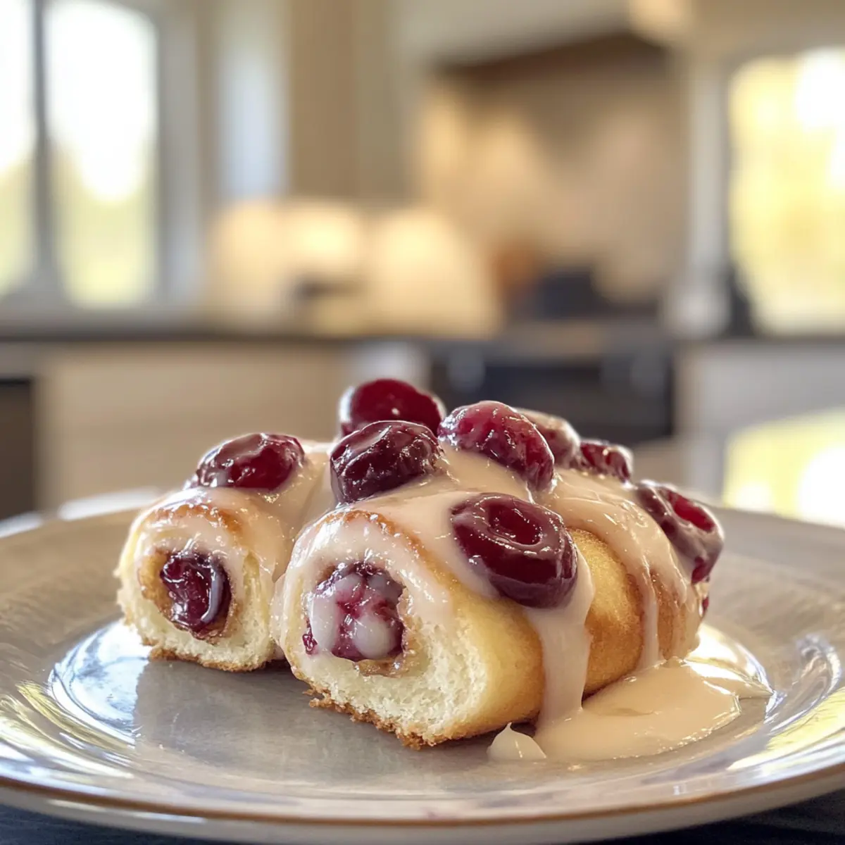 Irresistible Cherry Cinnamon Rolls with Homemade Filling Recipe