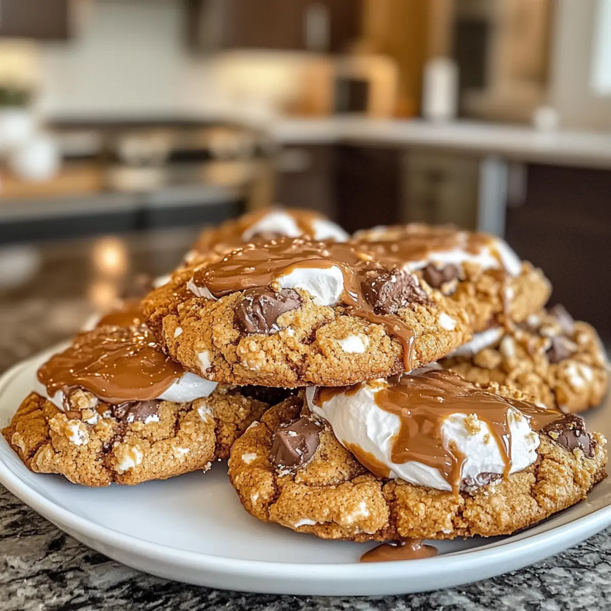 Irresistible Delicious S’mores Cookies