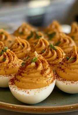 Savory Delicious Pumpkin Deviled Eggs Recipe for Fall Gatherings