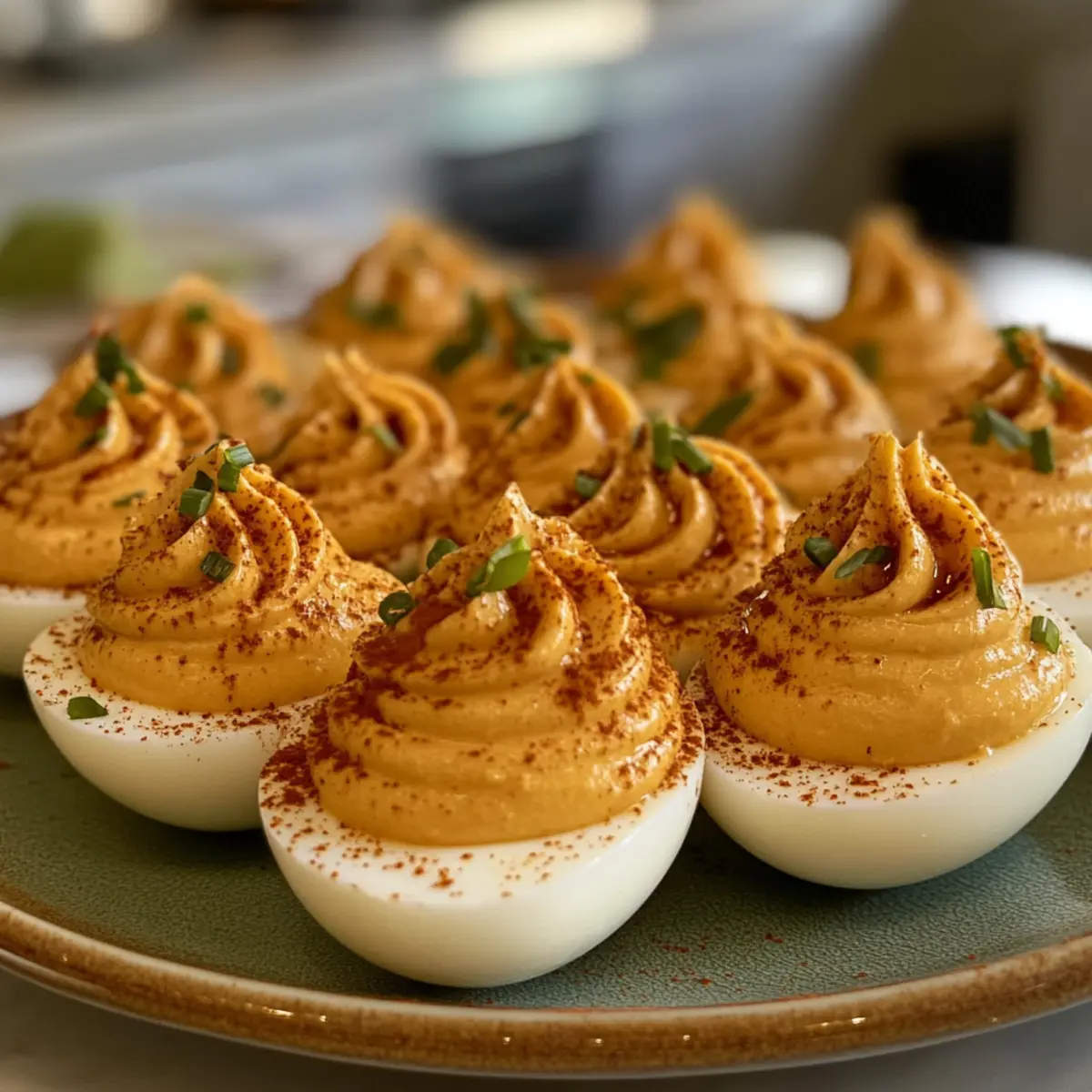 Savory Delicious Pumpkin Deviled Eggs Recipe for Fall Gatherings