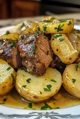 Savory Delicious Greek Lemon Lamb with Potatoes Recipe
