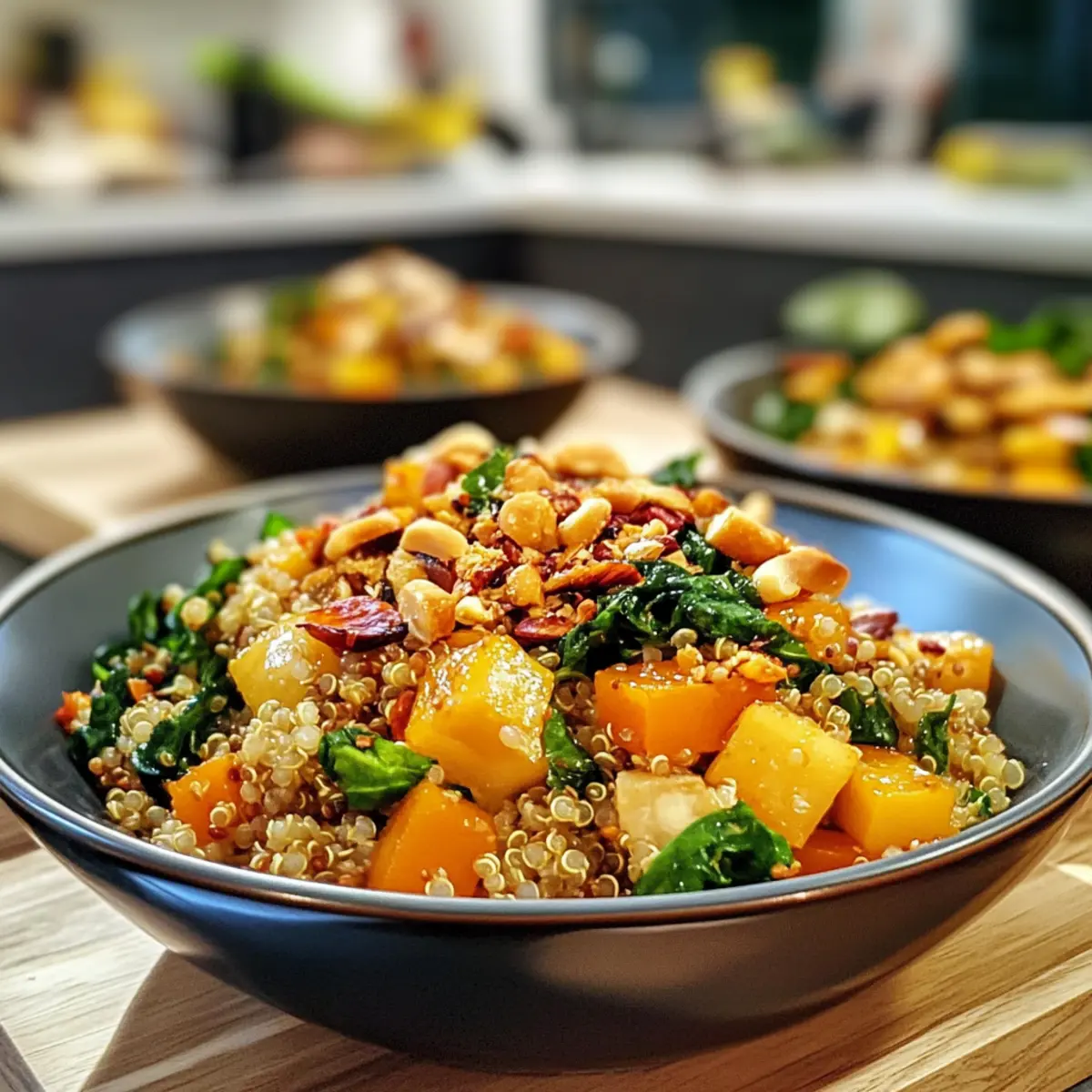 Nutritious Delicious Autumn Glow Quinoa Bowls
