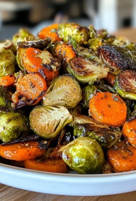 Crispy Roasted Brussels Sprouts and Carrots Recipe