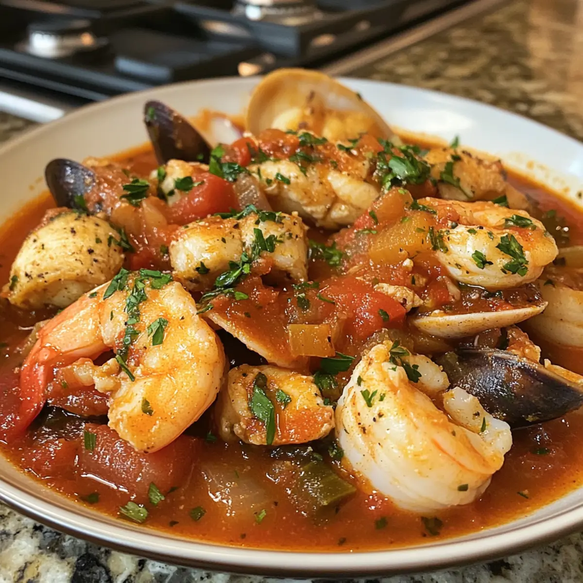 Coastal Comfort Seafood Stew: Easy Savory Cioppino Recipe to Savor