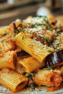 Delectable Roasted Eggplant Pasta Recipe: Pasta alla Norma