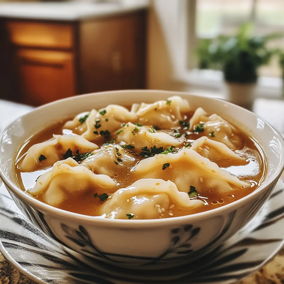 Delicious Easy Potsticker Soup Recipe