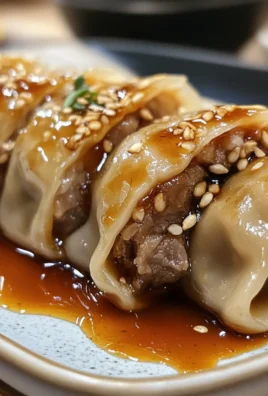 Delicious Irresistible Spicy Beef Dumpling Rolls