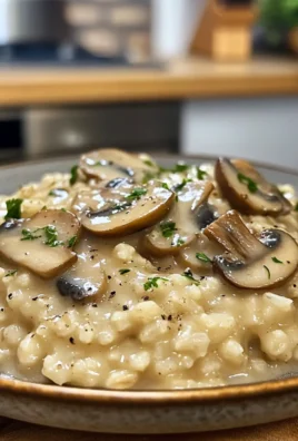 Delicious Creamy Dreamy Mushroom Risotto