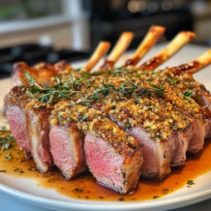 Savory Herb-Crusted Rack of Lamb