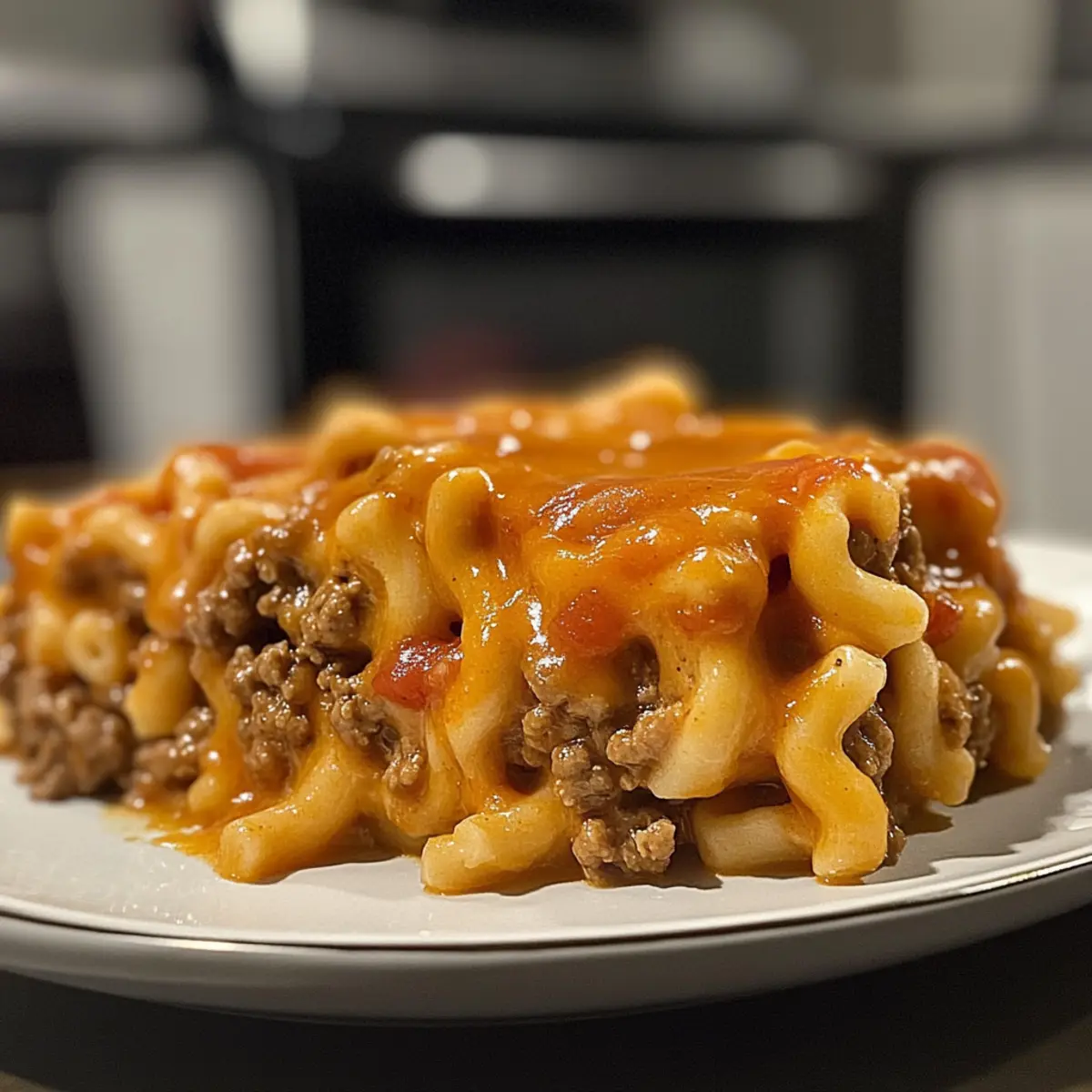 Healthier Homemade Quick One Pot Hamburger Helper Recipe
