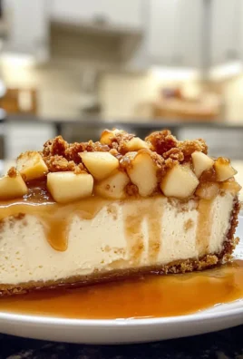 Decadent Perfect Apple Crisp Cheesecake Recipe
