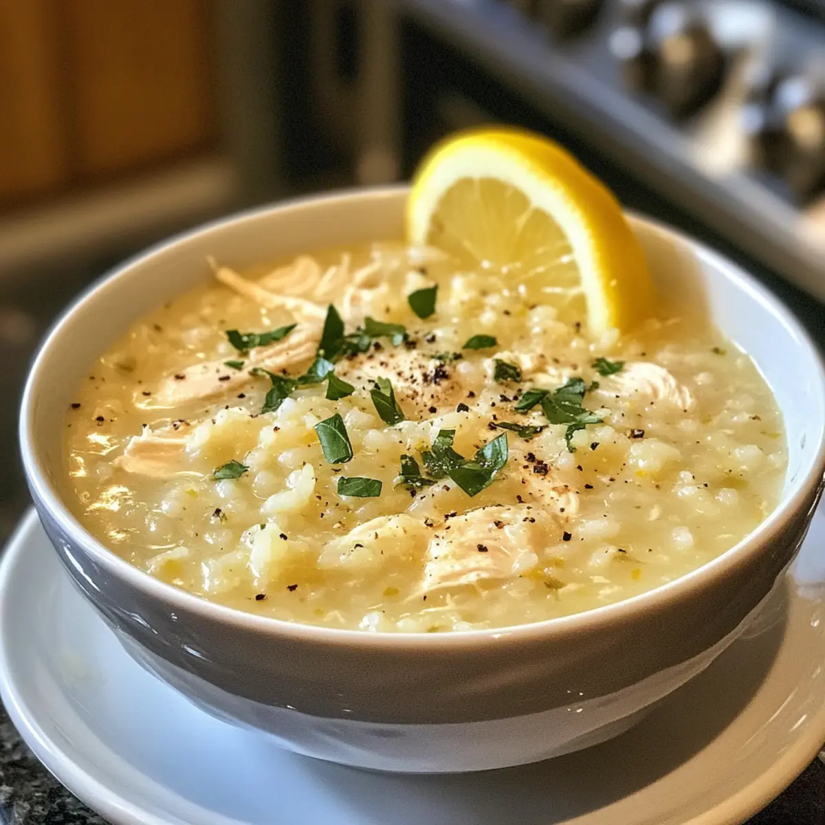 Refreshing Delicious Avgolemono Soup Recipe: Greek Lemon Chicken Rice Soup