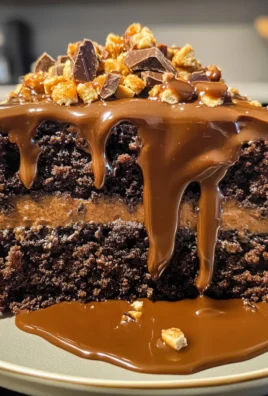 Deliciously Decadent Ultimate Chocolate Toffee Graham Cake Recipe