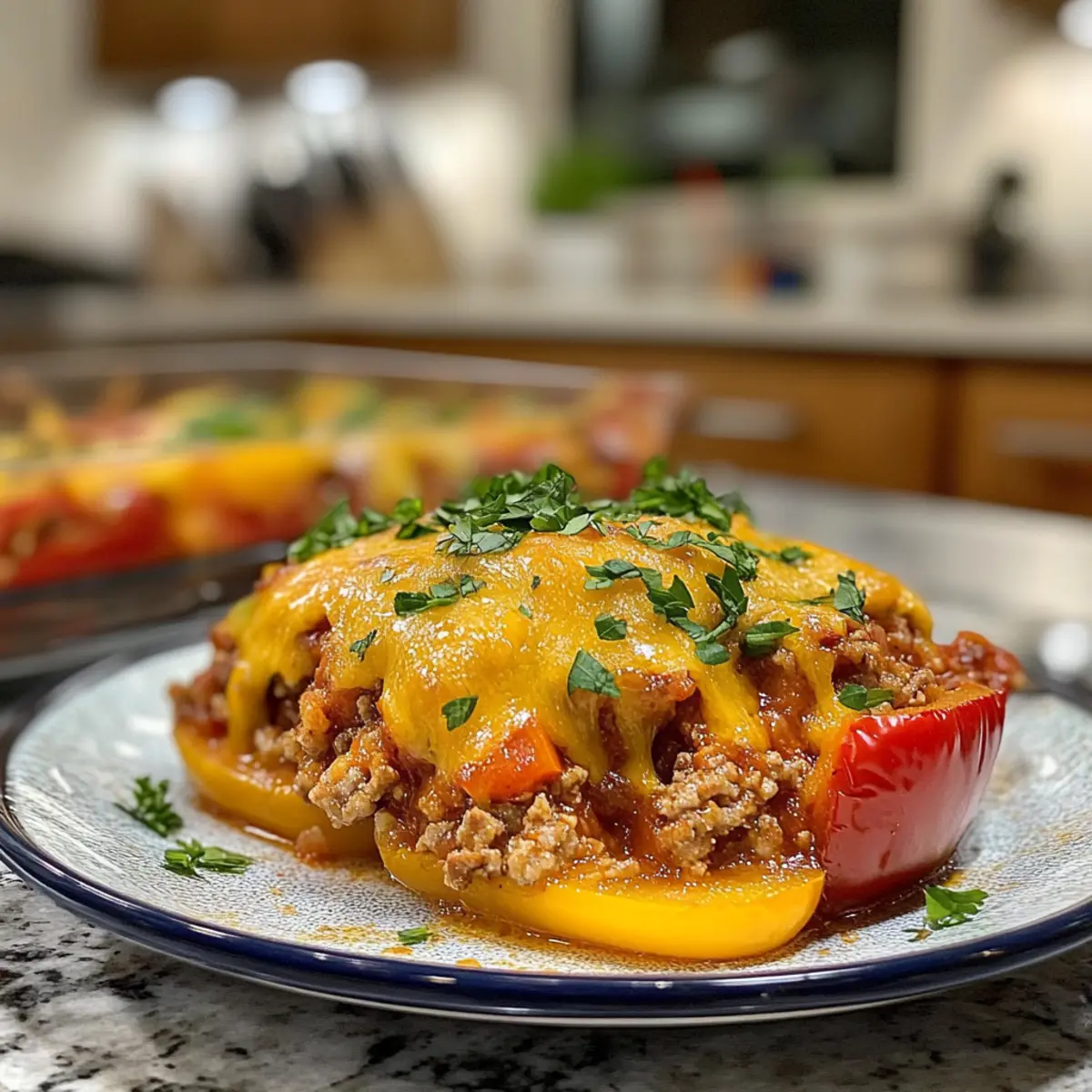 Savory Pioneer Woman Stuffed Pepper Casserole