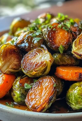 Crispy Roasted Brussels Sprouts and Carrots Recipe
