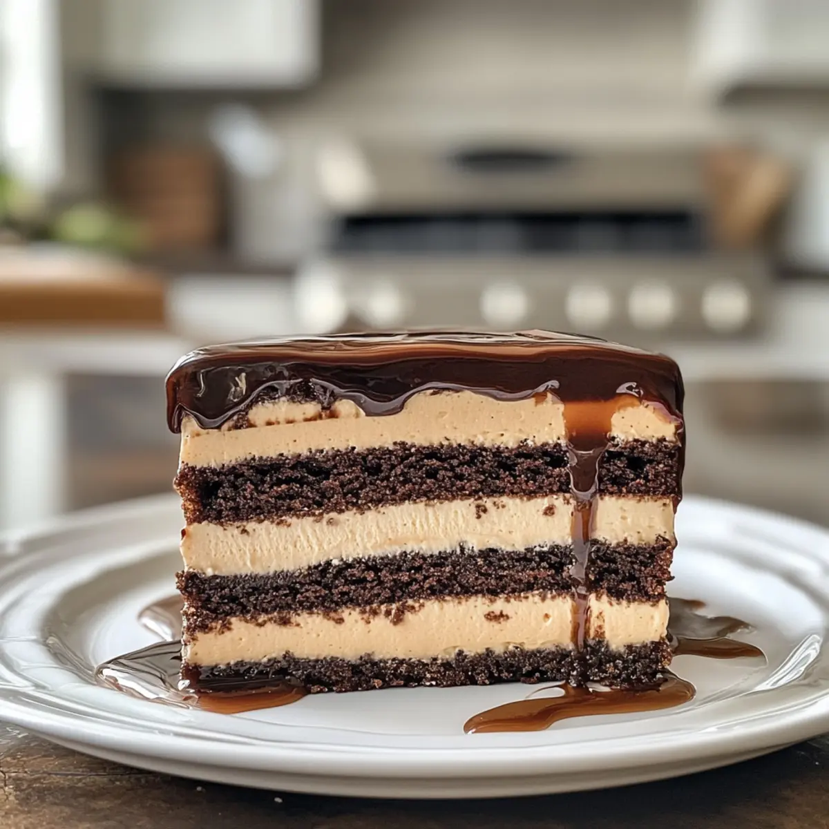 Decadent Tuxedo Bar Cake Copycat Recipe
