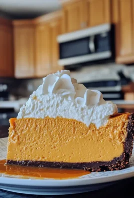 Ultimate Pumpkin Cheesecake Recipe with Whipped Cream Topping