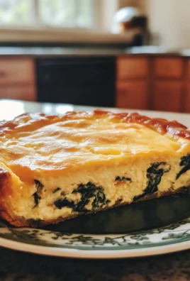Savory Delicious Cottage Cheese and Spinach Crustless Quiche Recipe