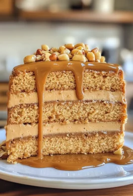 Decadent Rich Peanut Butter Layer Cake Recipe for True Peanut Lovers