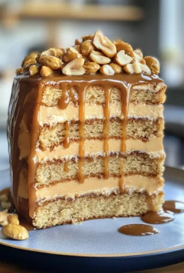 Decadent Rich Peanut Butter Layer Cake Recipe for True Peanut Lovers