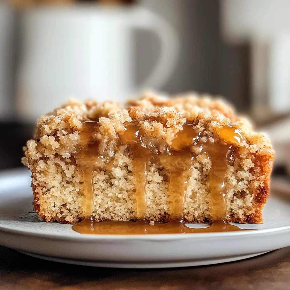 Irresistible Cardamom Coffee Cake Recipe with Crumb Topping