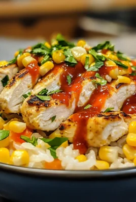 Delicious Easy Street Corn Chicken Rice Bowl