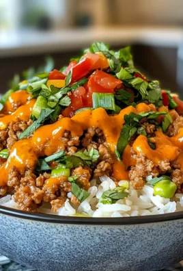 Savory Delicious Bang Bang Ground Turkey Rice Bowls in Just 25 Minutes
