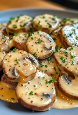 Irresistible Creamy Garlic Parmesan Mushrooms