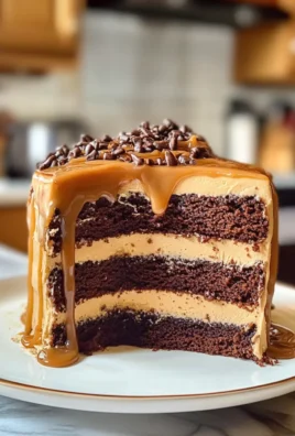 Decadent Caramel Coffee Buttercream Cake