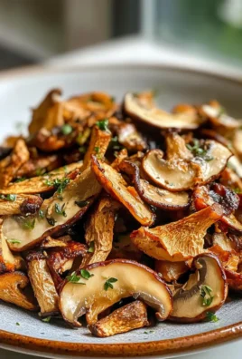 Flavorful Dehydrated Mushrooms