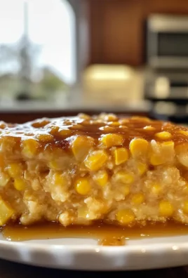 Savory Honey-Glazed Corn Casserole