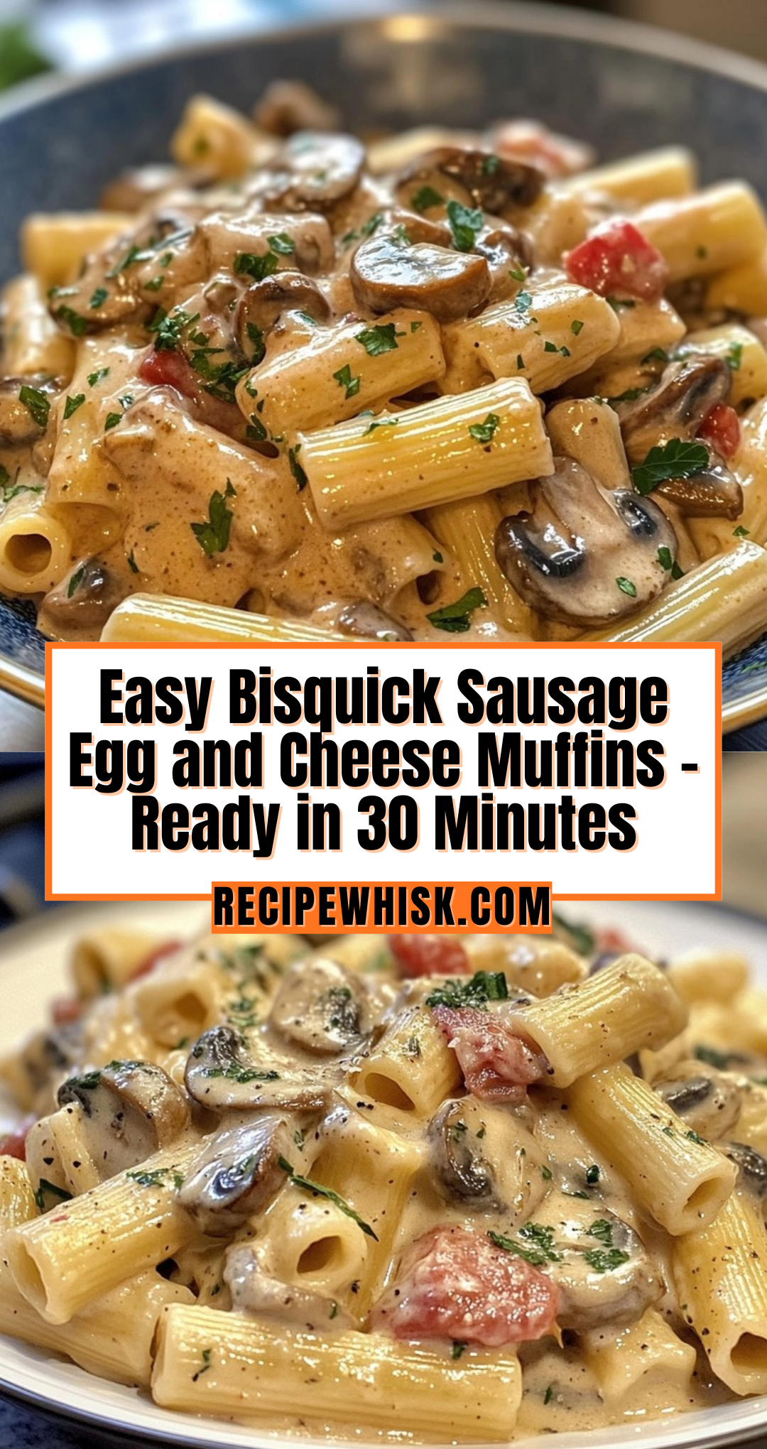 Creamy Tuscan Mushroom Pasta Skillet: A Weeknight Delight