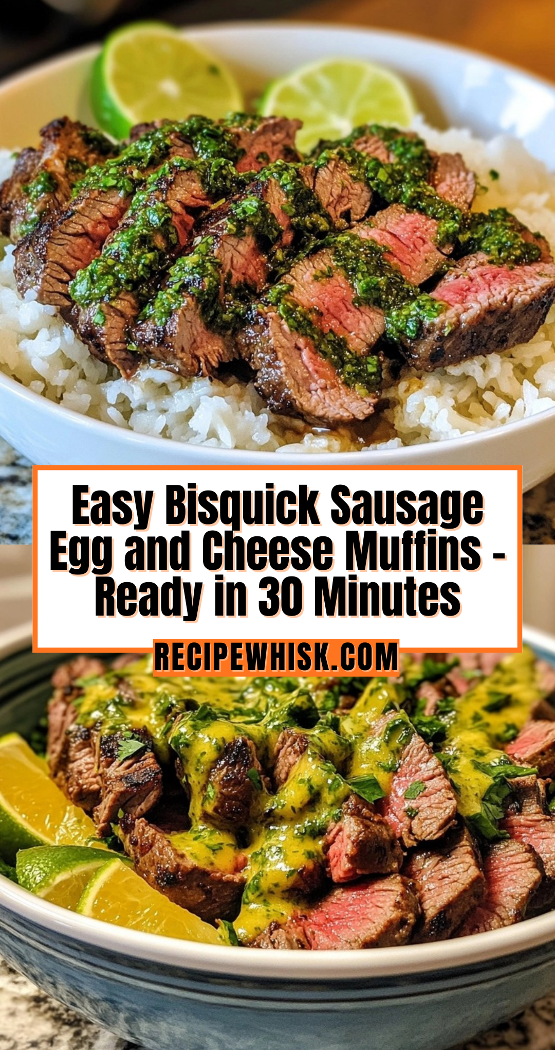 Cilantro Lime Steak Bowls