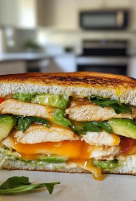 Chicken Avocado Melt Sandwich
