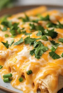 Creamy Queso Chicken Enchiladas for Effortless Family Dinners