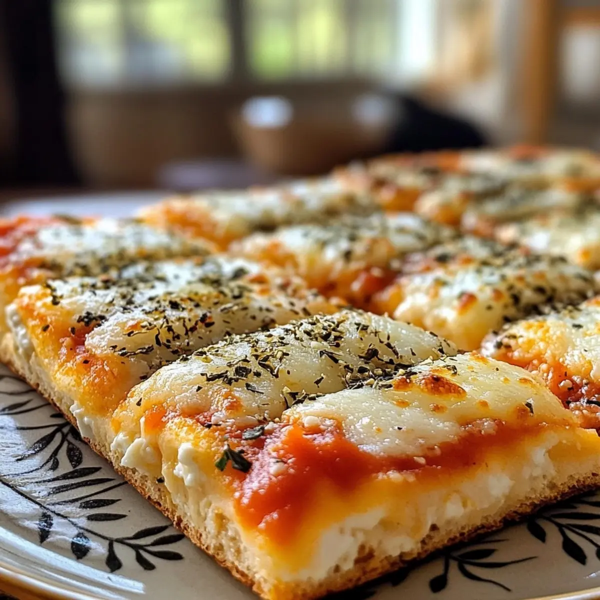 Pizza Style Cottage Cheese Bake
