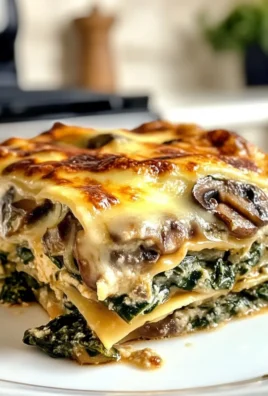 Mushroom And Spinach Lasagna Recipe