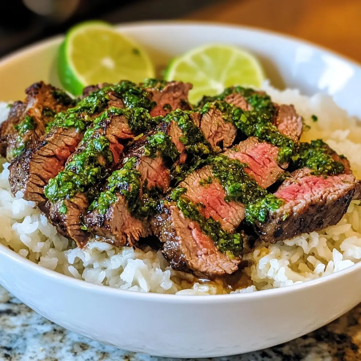 Cilantro Lime Steak Bowls